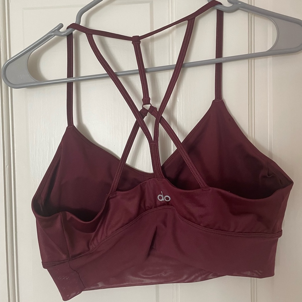 Alo Yoga Burnt Sienna Sports Bra (Brand new without tags)